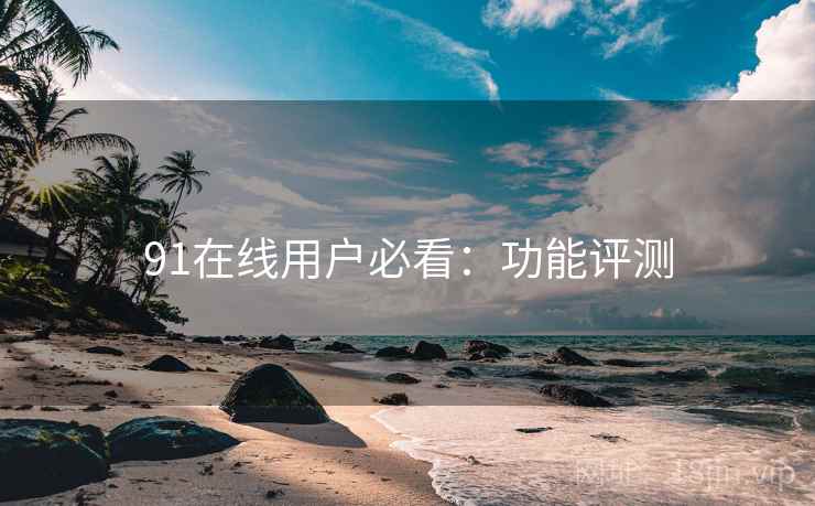 91在线用户必看：功能评测